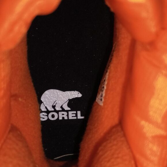 🆕🎉Sorel Out N About Puffy Zip Boots in Heatwave Fawn - Picture 9 of 10